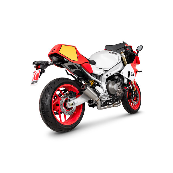 Scorpion Exhaust Yamaha XSR 900 GP 2024 - 2025 Red Power Full System Titanium Sleeve